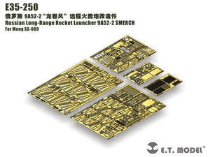 ET Model E35-250 Russian Long-Range Rocket Launcher 9A52-2 SMERCH form Meng SS-009 1/35