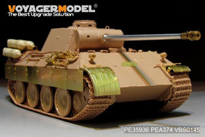 Voyager Model PE35936 WWII German Panther D w/&amp;quot;Stadtgas&amp;quot; Fuel Tanks Basic For MENG TS-038 1/35 – image 15