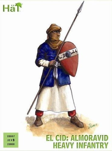 Hat 28007 Almoravid Heavy Infantry 28mm