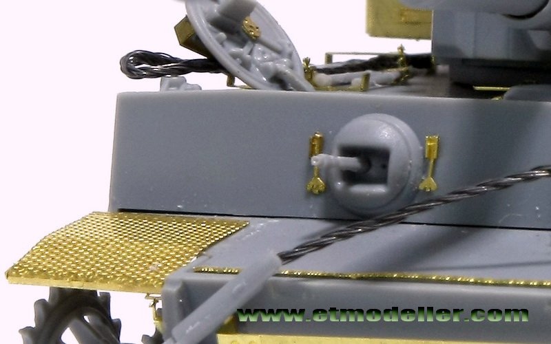 ET Model E72-006 WWII German TIGER I Initial Production For DRAGON 7370 1/72 – Bild 7