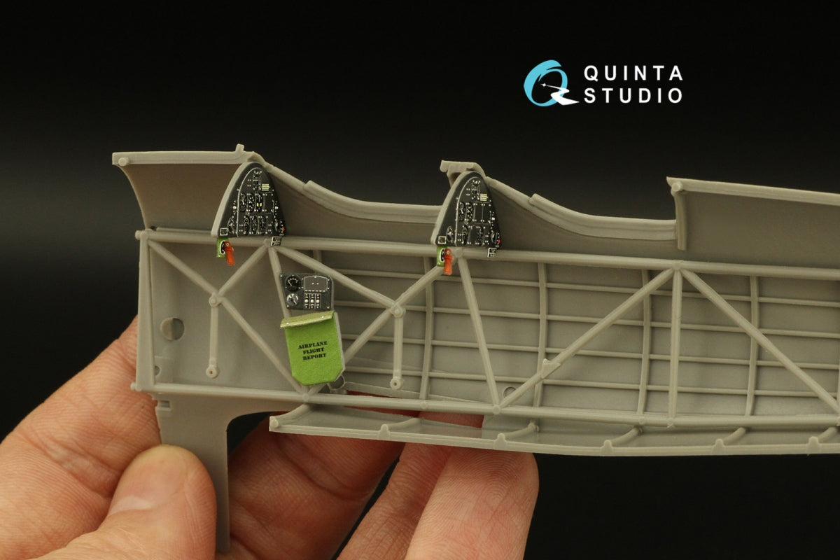 Quinta Studio QD32161 PT-13 Kaydet 3D-Printed &amp;amp; colored Interior on decal paper (Roden) 1/32 – Bild 8