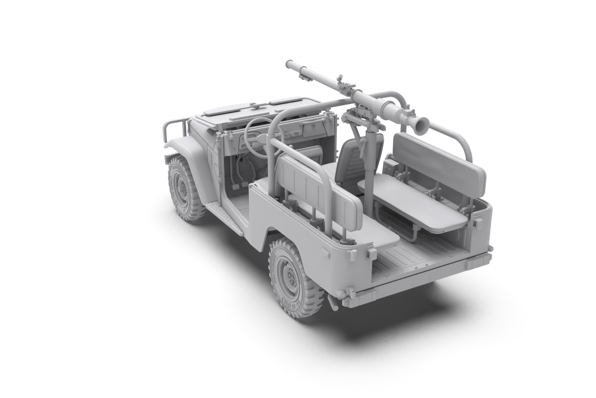 AK Interactive AK35003 FJ43 PICKUP WITH SPG-9 RECOILLESS GUN 1/35 – image 8