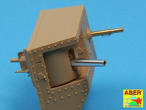 Aber 35L-155 Barrels for British WWI Tank Mark IV – Male 1/35 – Bild 5