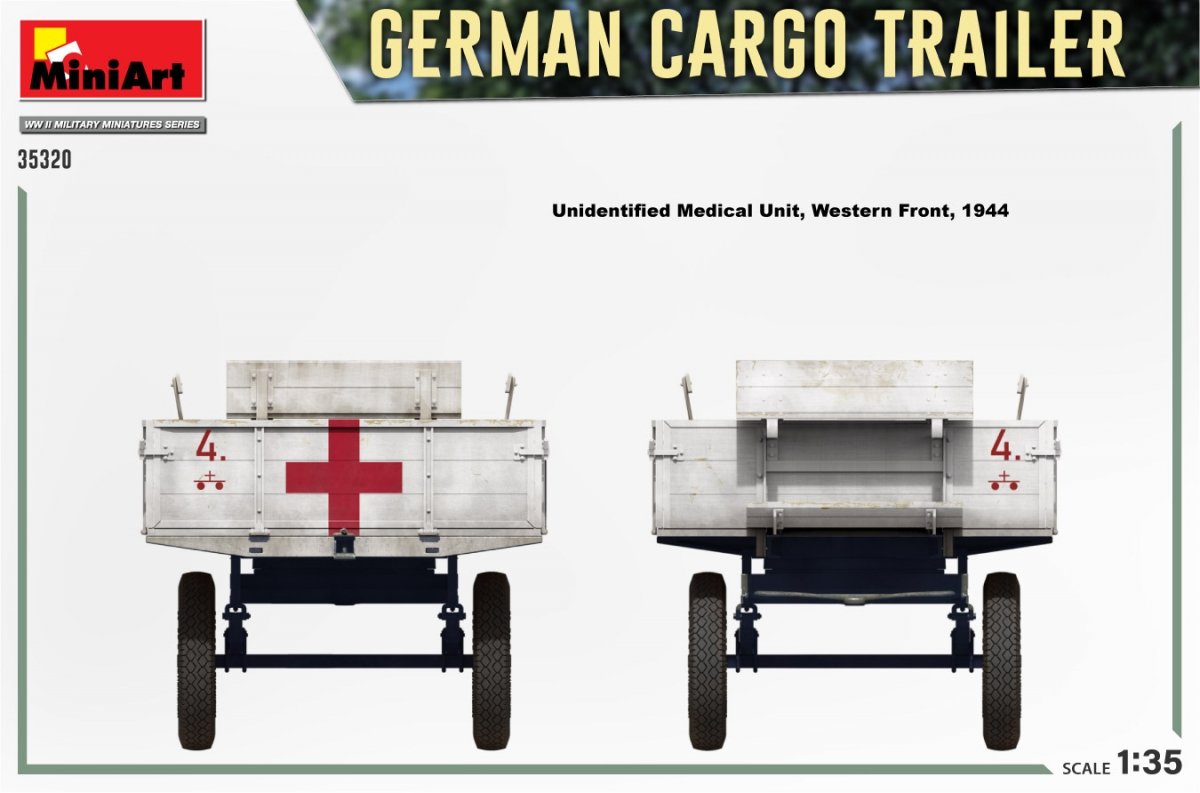 MiniArt 35320 GERMAN CARGO TRAILER 1/35 – image 5