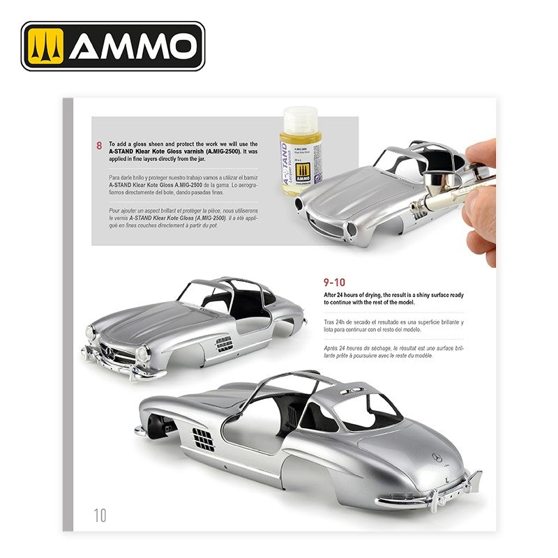 AMMO by Mig Jimenez 5231 THE WEATHERING TECHNICAL GUIDE 01 - Metallized (English, Castellano, Francais) – Bild 8
