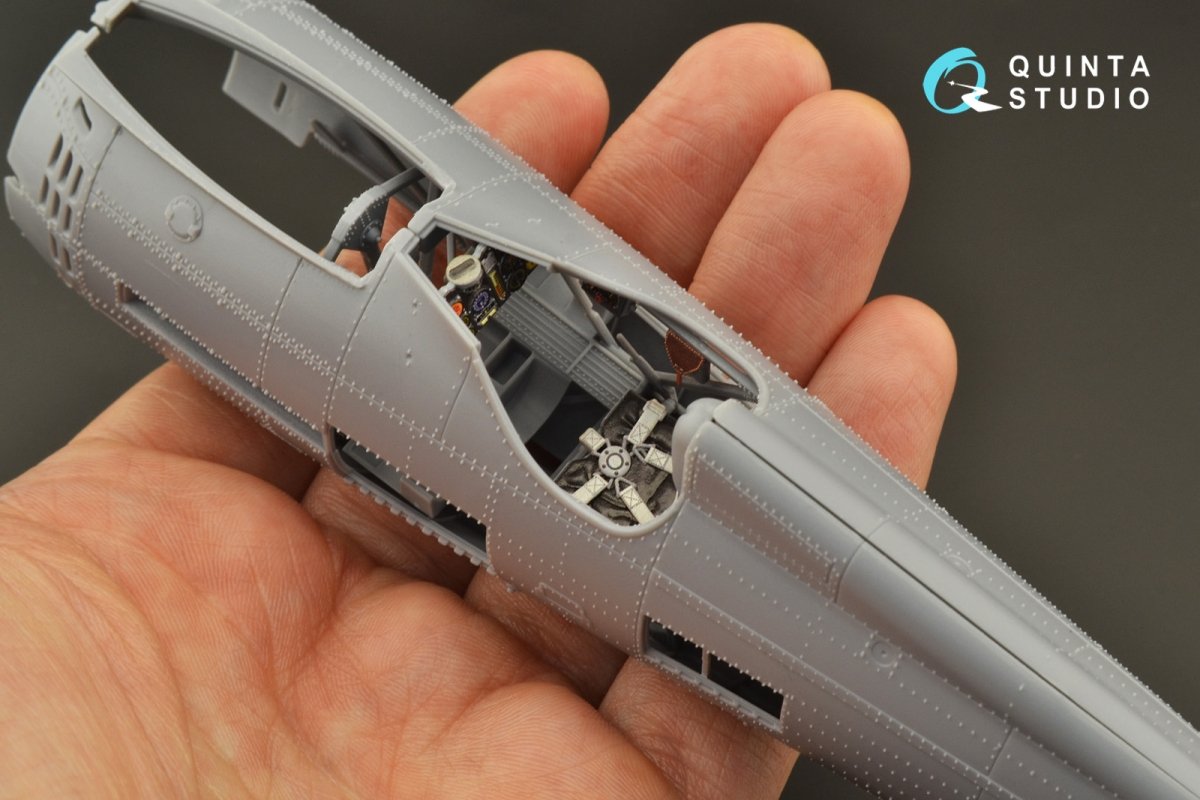 Quinta Studio QD32113 PZL P.11c 3D-Printed &amp;amp; colored Interior on decal paper (IBG model) 1/32 – image 13