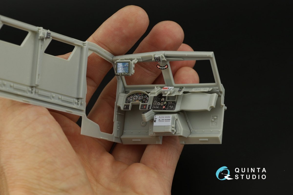 Quinta Studio QD35044 M1224 MaxxPro MRAP 3D-Printed &amp;amp; colored Interior on decal paper (Bronco) 1/35 – image 5