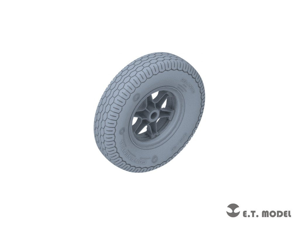 ET Model P35-133 WWII German Sd.Kfz.7(8t) Sagged Front Wheels &amp;amp; Spare Wheel Type.2 for Dragon / Trumpeter kit 1/35 – image 3