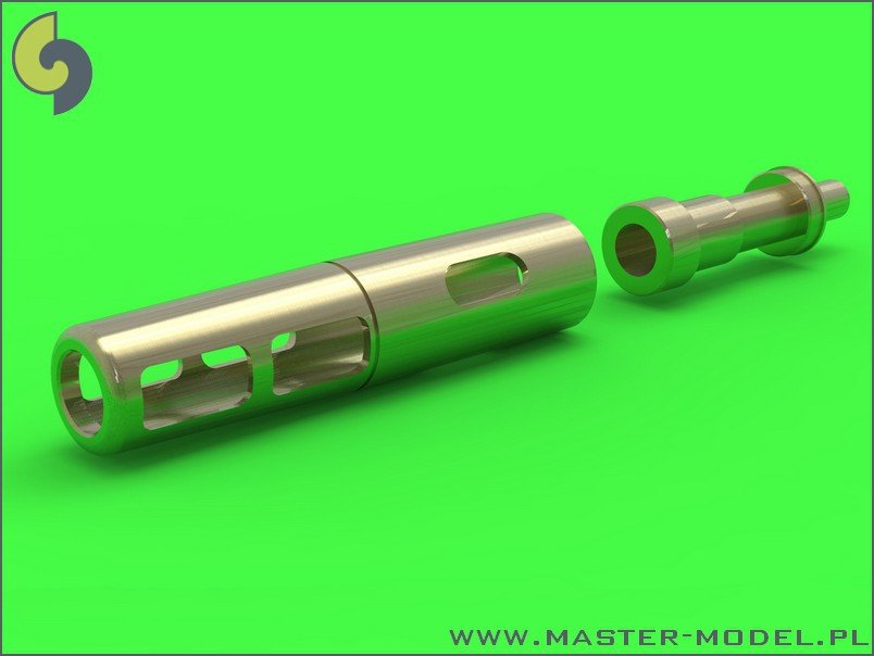 Master AM-72-071 MiG-17A/P/F (Fresco A, B, C) - 37mm and 23mm gun barrels set &amp;amp; Pitot Tubes – image 3