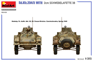 MiniArt 35431 Sd.Kfz.234/3 With 2cm Schwebelafette 38 1/35 – obrázek 13