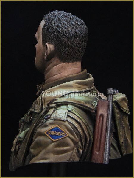 Young Miniatures YM1848 US 2nd Ranger Battalion Normandy 1944 1/10 – obrázek 2
