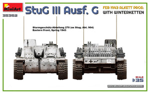 Mini Art 35362 StuG III Ausf. G FEB 1943 ALKETT PROD. WITH WINTERKETTEN 1/35 – image 11