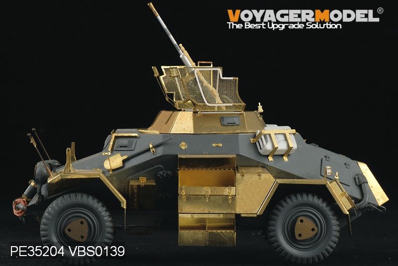 Voyager Model PE35204 WWII Sd.Kfz 222 4Rad for TAMIYA 1/35 – image 7