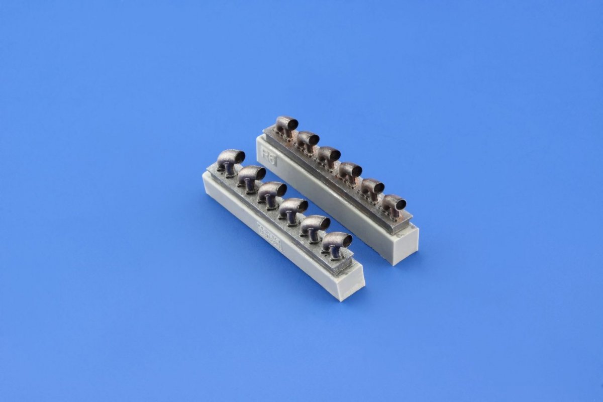 Eduard 632081 P-39Q/ N exhaust stacks KITTY HAWK 1/32 – image 5