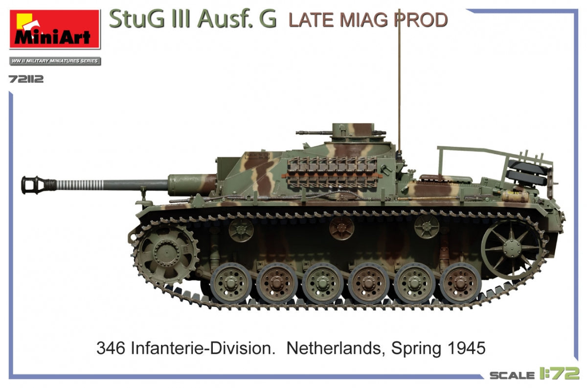 MiniArt 72112 StuG III Ausf. G Late Miag Prod. 1/72 – Bild 3