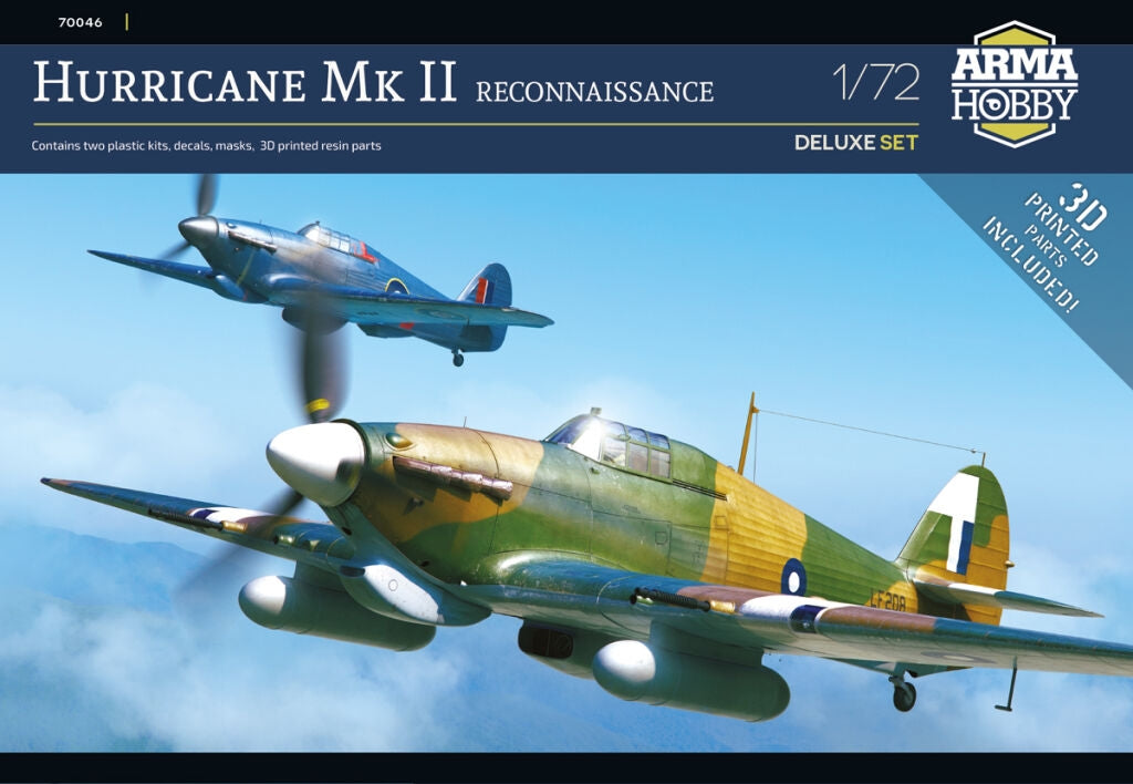 Arma Hobby 70046 Hurricane Mk II Reconnaissance Deluxe Set 1/72 – Bild 2