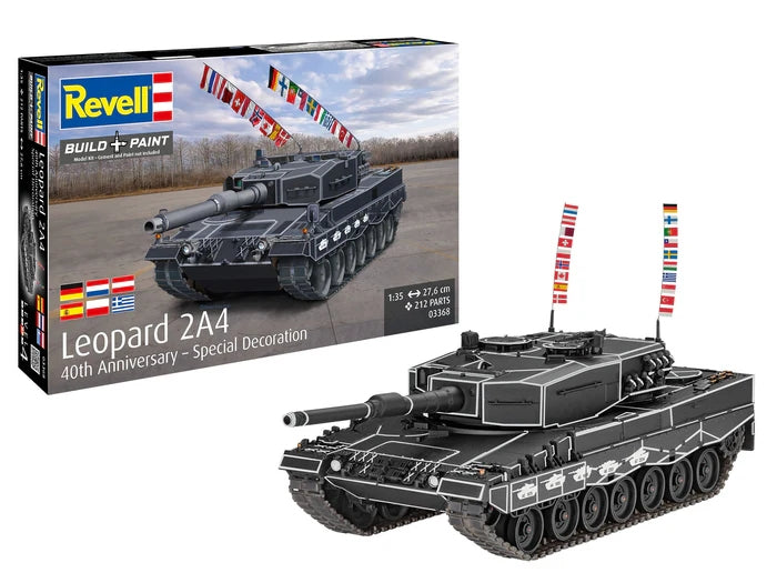 Revell 03368 Leopard 2A4 - 40th Anniversary Special Decoration 1/35