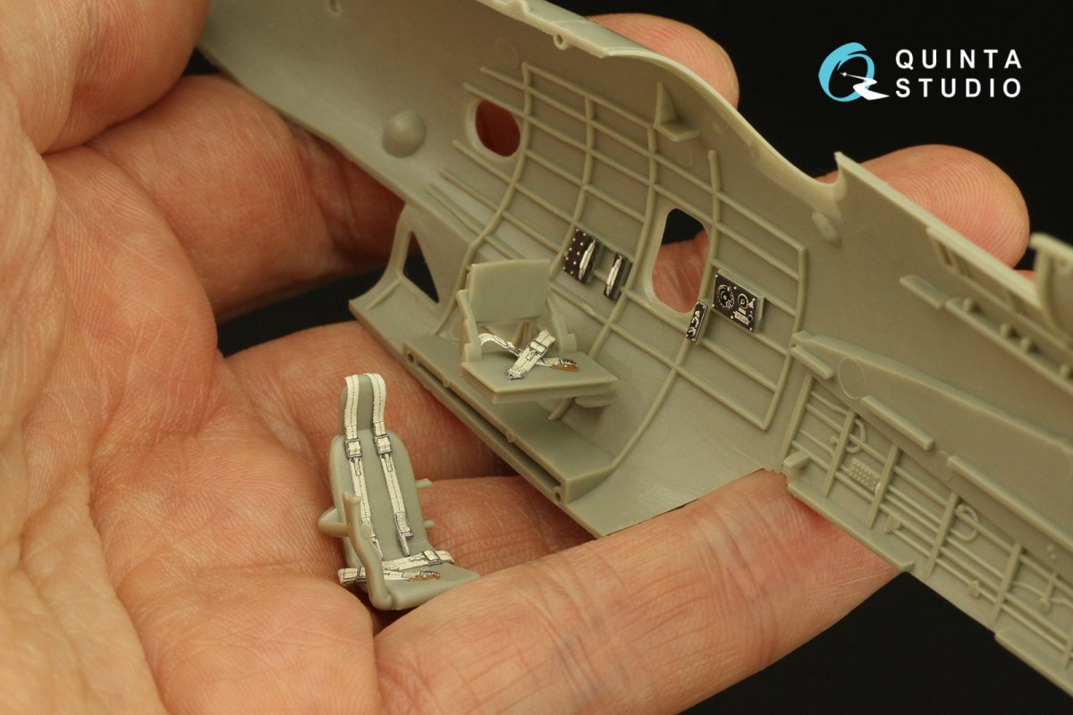Quinta Studio QD48359 TBF-1 Avenger 3D-Printed &amp;amp; colored Interior on decal paper (Academy) 1/48 – obrázek 12