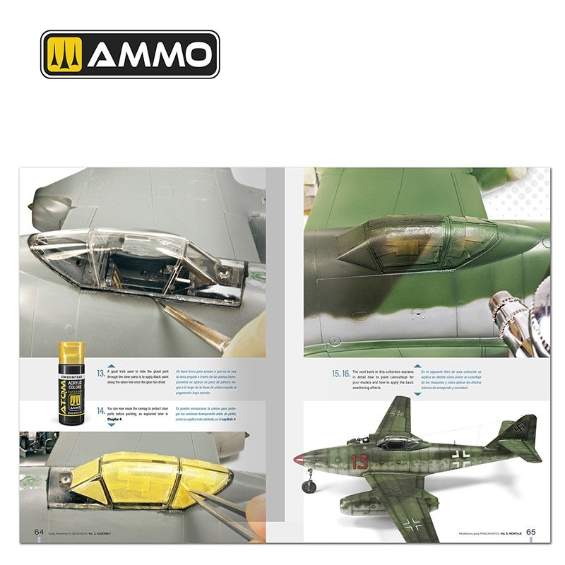 Ammo by Mig 6300 Maquettes à l&amp;#39;échelle pour débutants Vol. 1 : Assemblage (Bilingue anglais et espagnol) – image 7