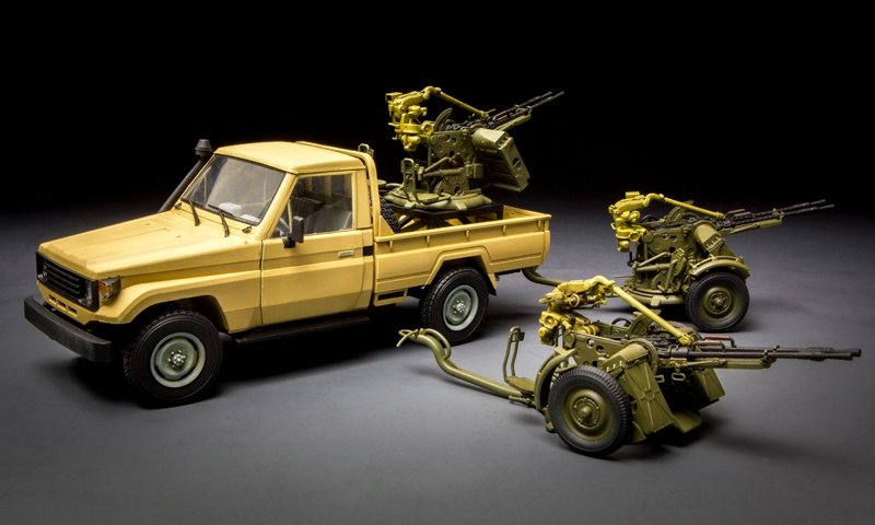 Meng Model VS-005 PICKUP w/ZPU-2 1/35 – image 7