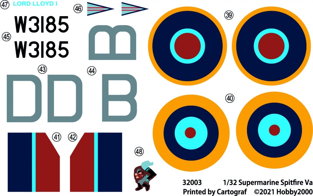 Hobby 2000 32003 Supermarine Spitfire VA 1/32 – Bild 4