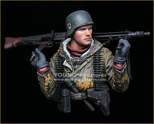 Young Miniatures YM1882 German Machine Gunner Eastern Front WWII 1/10 – image 8