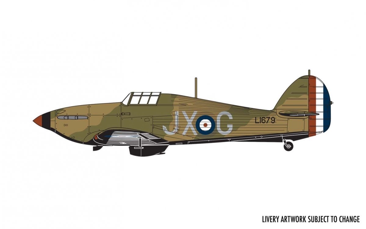 Airfix 01010A Hawker Hurricane Mk.I 1/72 – image 2
