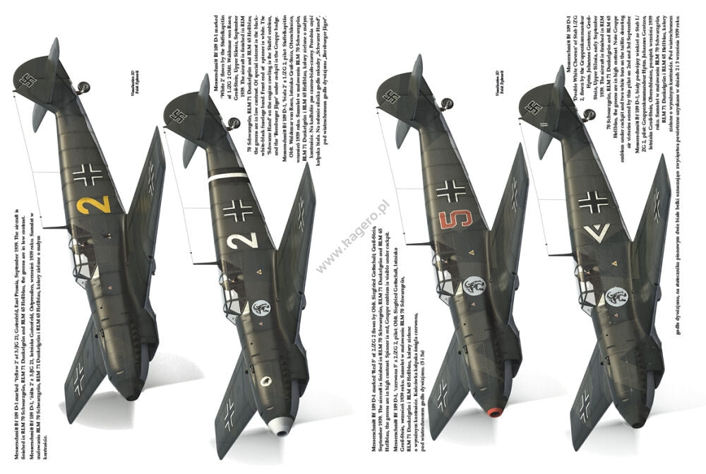 Kagero 12013 Messerschmitt Bf 109 C/D in the Polish Campaign 1939 EN – Bild 4
