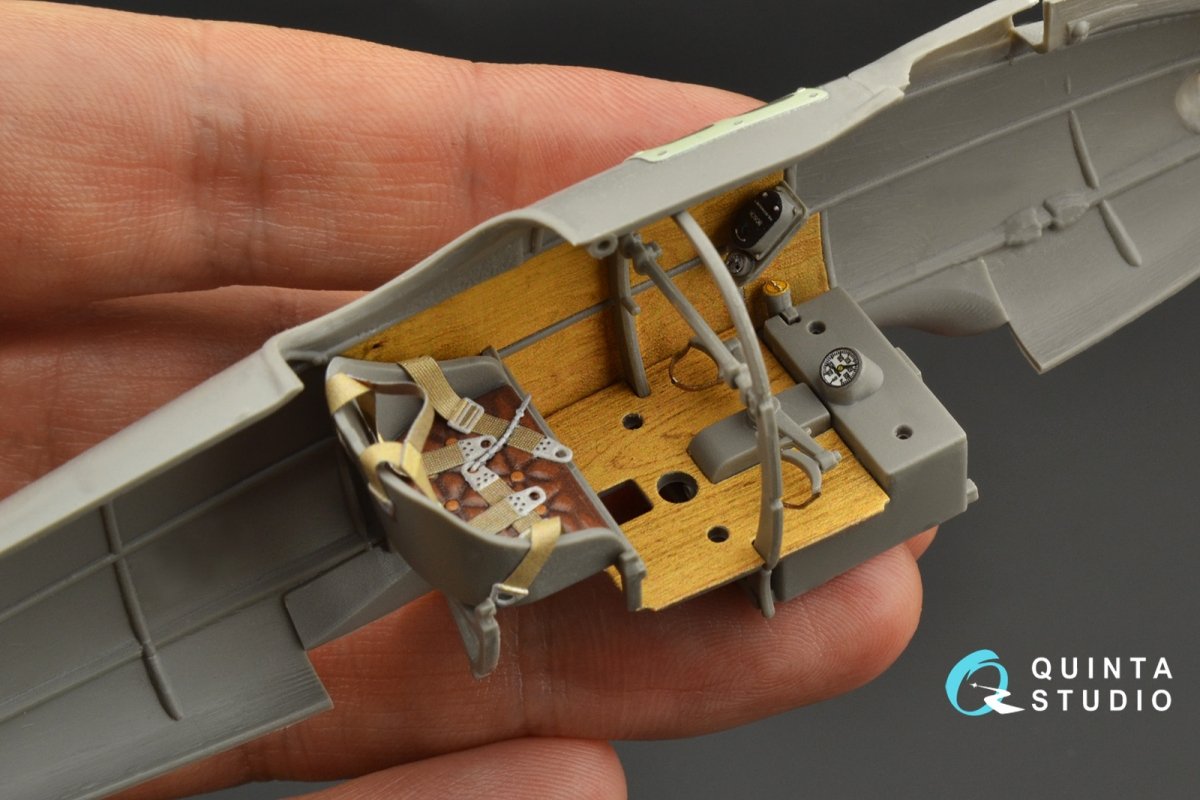 Quinta Studio QD32112 Pfalz D.III 3D-Printed &amp;amp; colored Interior on decal paper (Roden) 1/32 – image 8