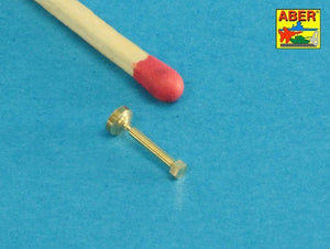 Aber 16109 Turned imitation of Hexagonal bolts 1.6 x 6.0 mm x 25 pcs. (1/16) – image 2