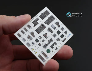 Quinta Studio QD48048 F-14A 3D-Printed &amp;amp; colored Interior on decal paper (for Tamiya kit) 1/48 – Bild 2
