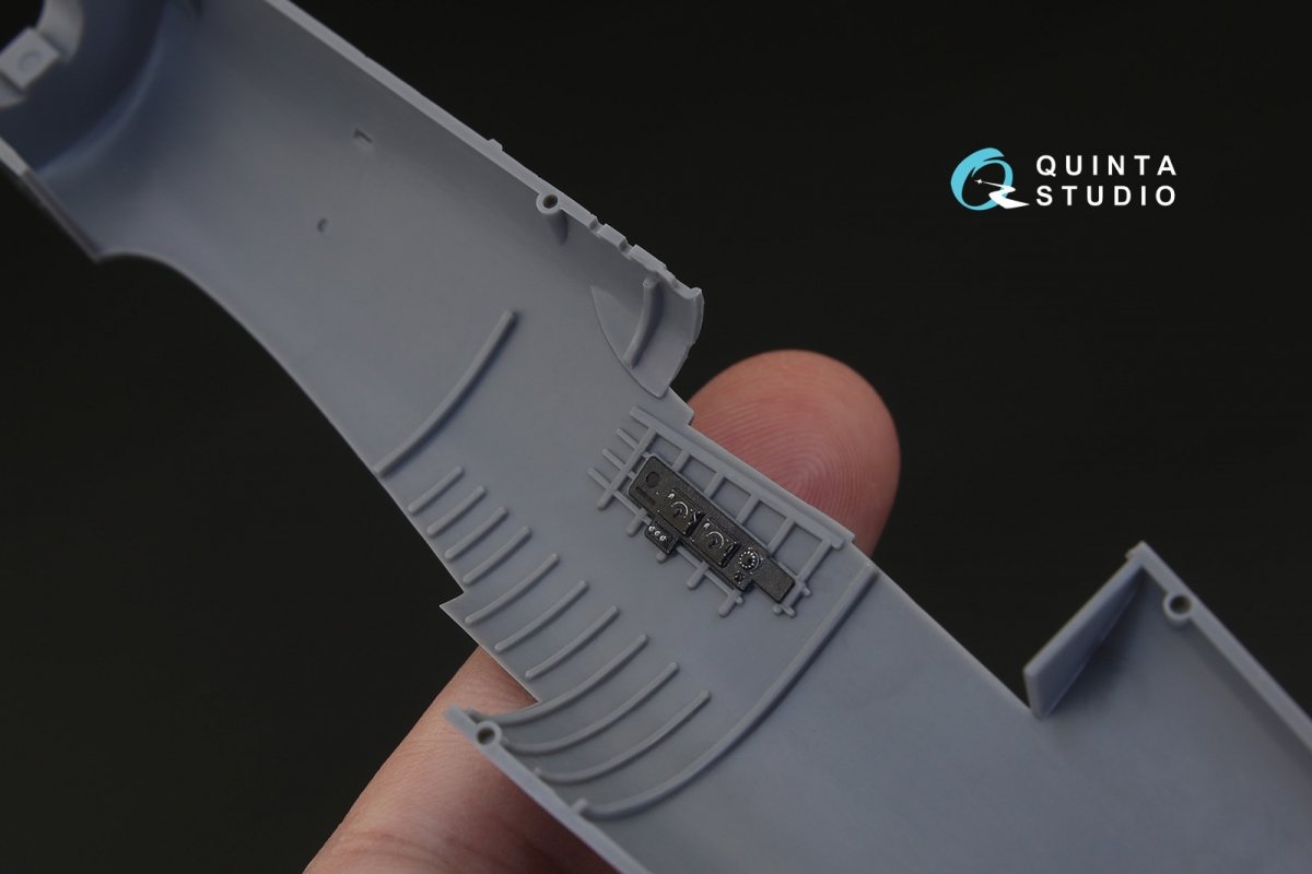 Quinta Studio QD48110 F4U-1 Corsair (Bird cage) 3D-Printed &amp;amp; colored Interior on decal paper (for Tamiya kit) 1/48 – Bild 3