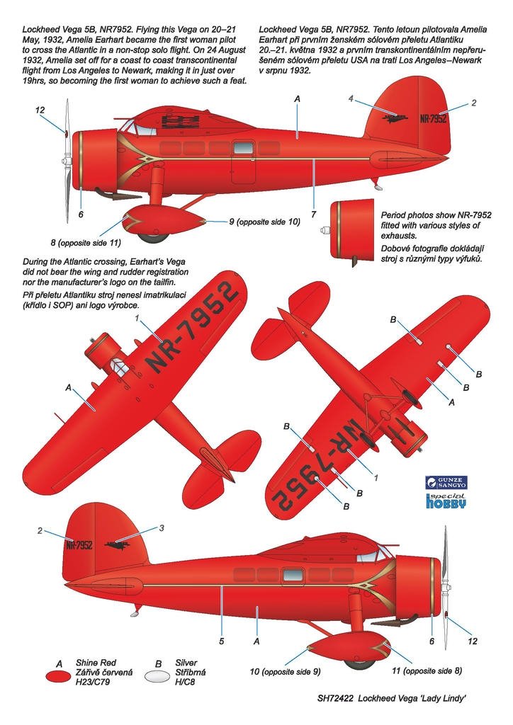Special Hobby 72422 Vega 5 &amp;#39;Lady Lindy&amp;#39;&amp;#39; 1/72 – Bild 2