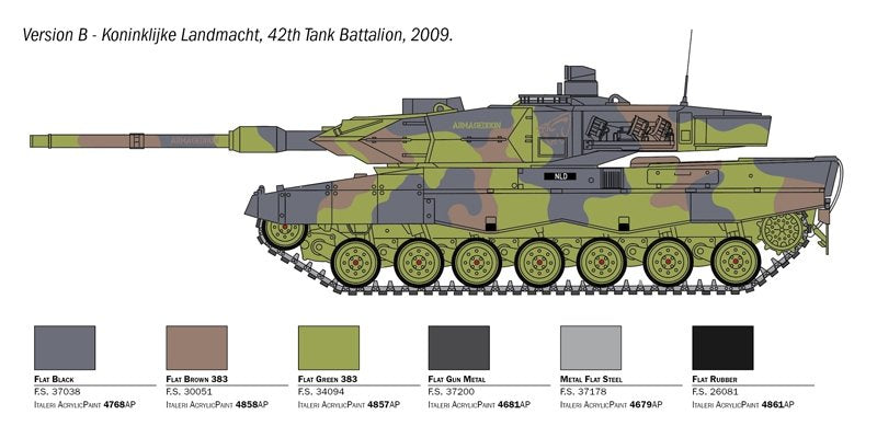 Italeri 6567 LEOPARD 2A6 1/35  – image 4