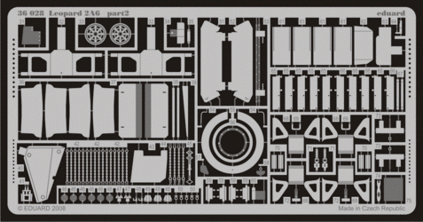 Eduard 36028 Leopard 2A6 1/35 Tamiya – image 4