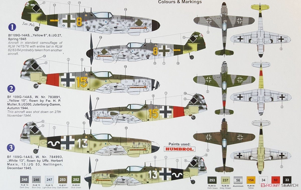 AZ-Model 7642 Bf-109G-14AS Reich Defense 1/72 – Bild 6
