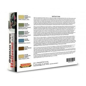 Lifecolor CS04 Acrylic paint set German Uniforms WWII Set 1 6x22ml – Bild 2