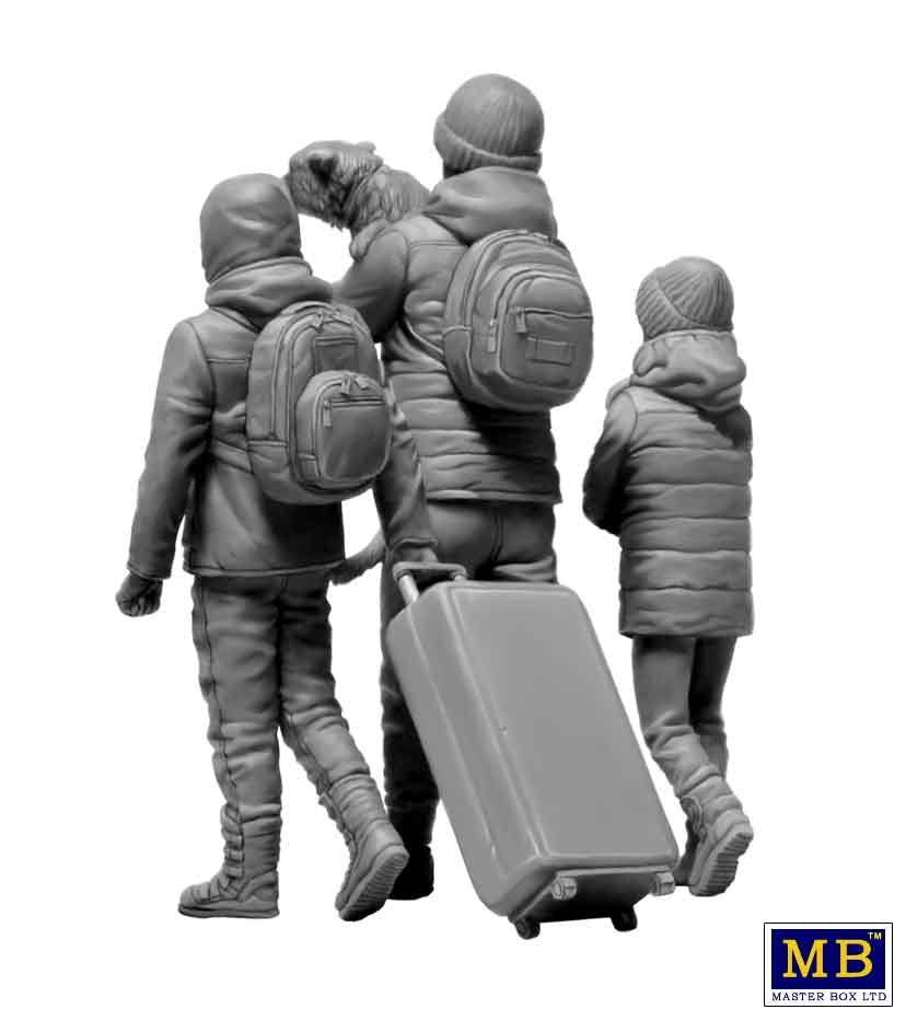 Master Box 35228 Refugees. March 2022 1/35 – imagen 4