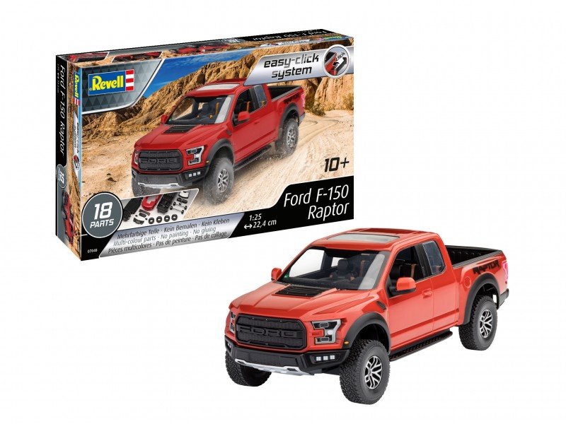 Revell 07048 Ford F-150 Raptor 1/25 – imagen 2