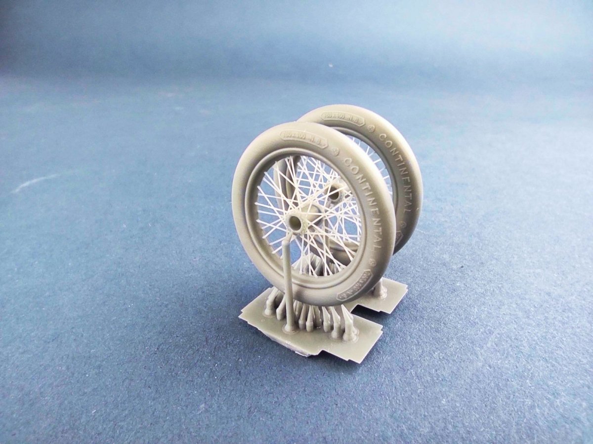 Copper State Models A32-07 German 760x100 Spoked Wheels 1/32 – immagine 2