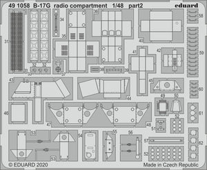 Eduard 491058 B-17G radio compartment 1/48 HK MODELS – Bild 2