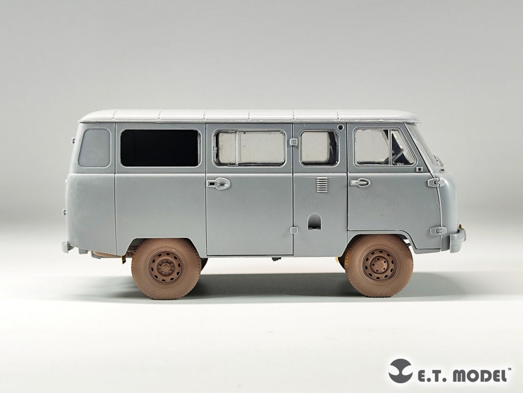 ET Model P35-115 Russian UAZ 3909 Military Van Sagged wheels For ZVEZDA 3644 1/35 – obrázek 10