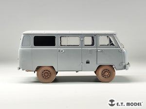 ET Model P35-115 Russian UAZ 3909 Military Van Sagged wheels For ZVEZDA 3644 1/35 – obrázek 10