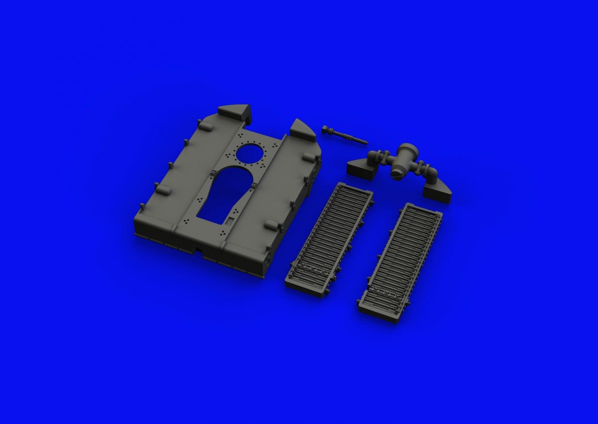 Eduard 648298 SE.5a radiator - Wolseley Viper EDUARD 1/48 – obrázek 3