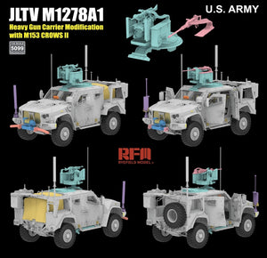 Rye Field Model 5099 JLTV M1278A1Heavy Gun Carrier Modificationwith M153 CROWS II 1/35 – zdjęcie 4