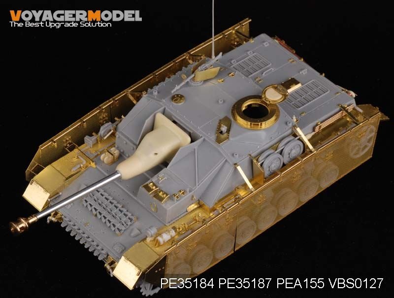 Voyager Model PEA155 WWII German StuG.IV &amp;quot;Thoma shields&amp;quot; wire mesh schürzen (For DRAGON Kit) 1/35 – obrázek 2