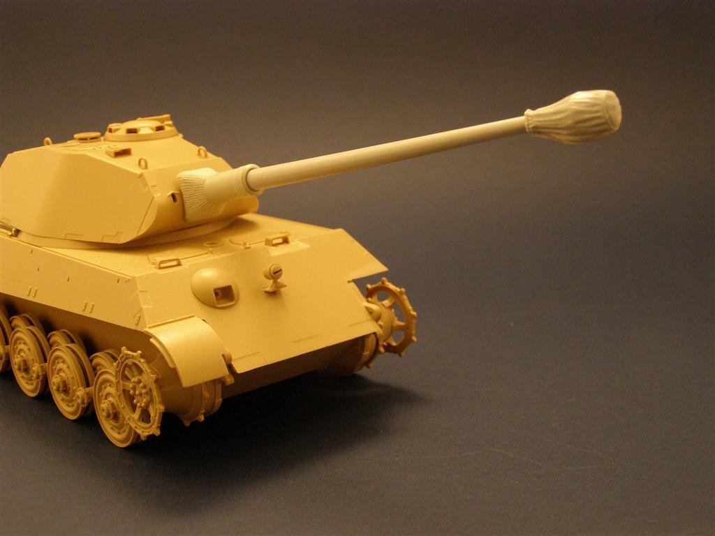 Panzer Art RE35-051 KwK43/L71 Barrel with canvas cover for King Tiger (Porsche Turret) 1/35 – imagen 2