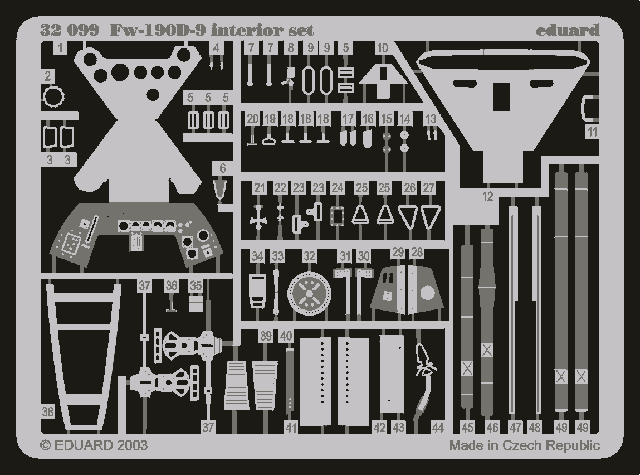 Eduard BIG3201 Fw 190D 1/32 Hasegawa – Bild 5
