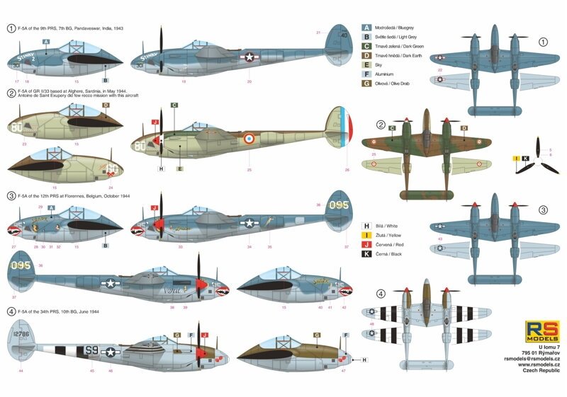 RS Models 92278 F-5A Lightning 1/72 – Bild 4