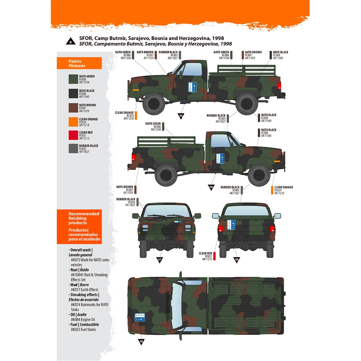 AK Interactive AK35030 M1008 Troop Carrier 1/35 – image 15